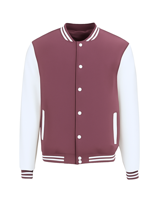 Muave Varsity Jacket