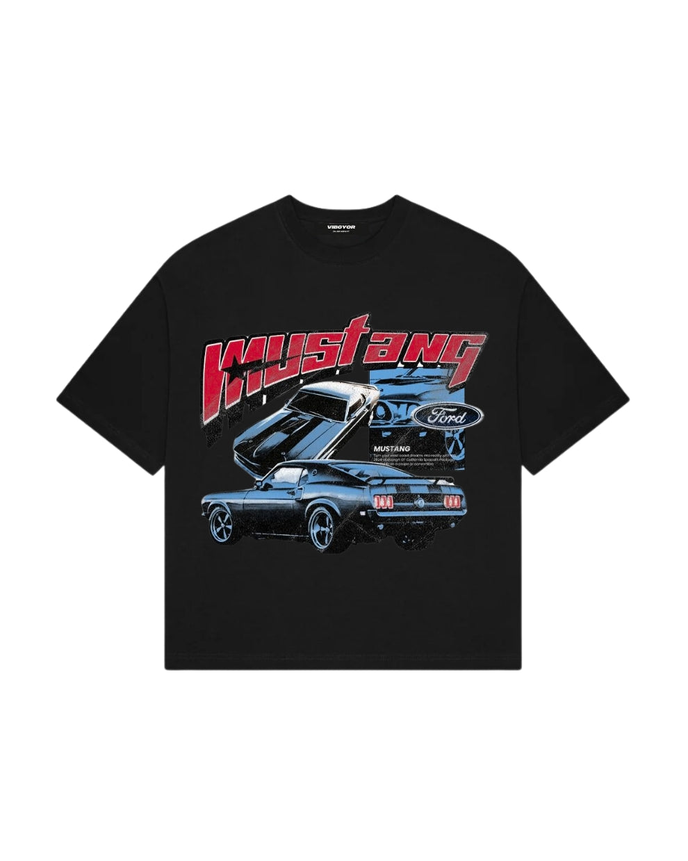 Oversized T-shirt - Mustang