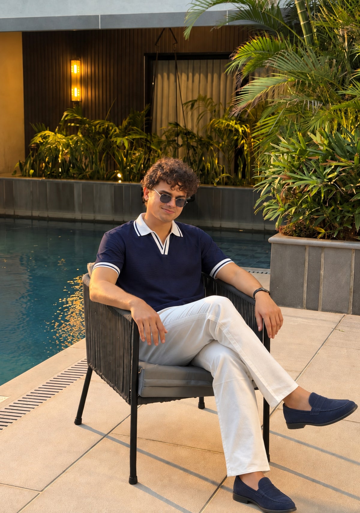 The Riviera Tipped Polo