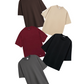 basic oversized tshirts in packs of 2, 3, and 5