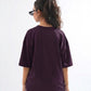 Premium Oversized Tee - Purple