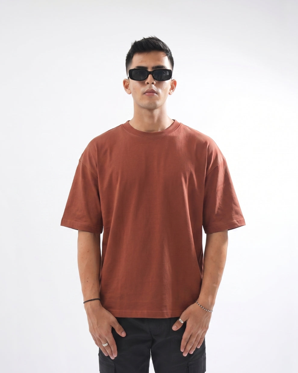 Oversized Tee - Ruby