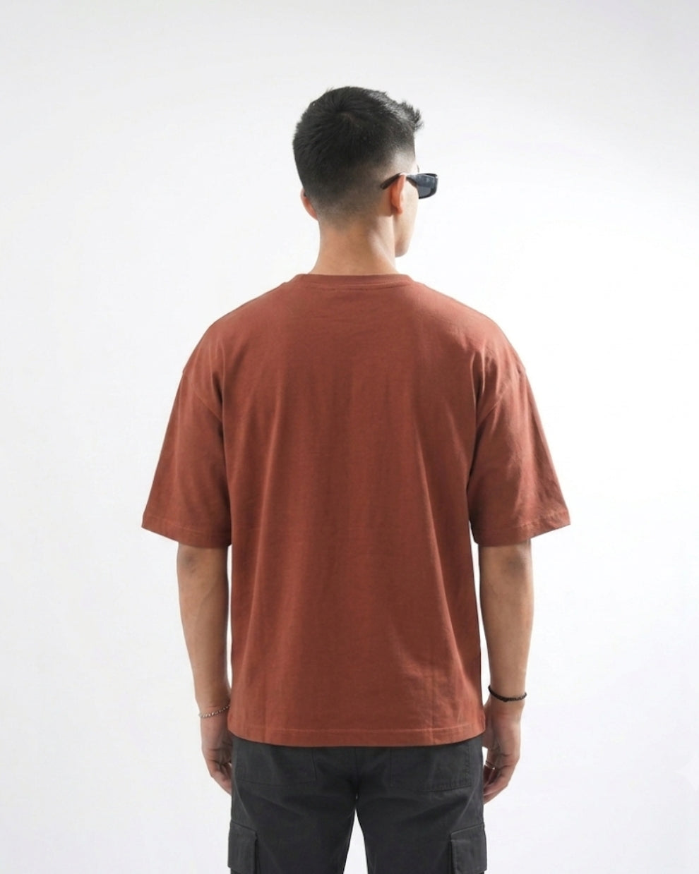 Oversized Tee - Ruby