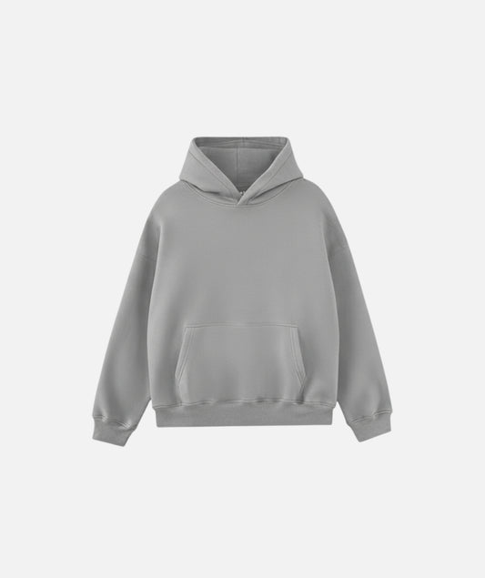 Steel Grey Heavyweight Oversized Hoodie