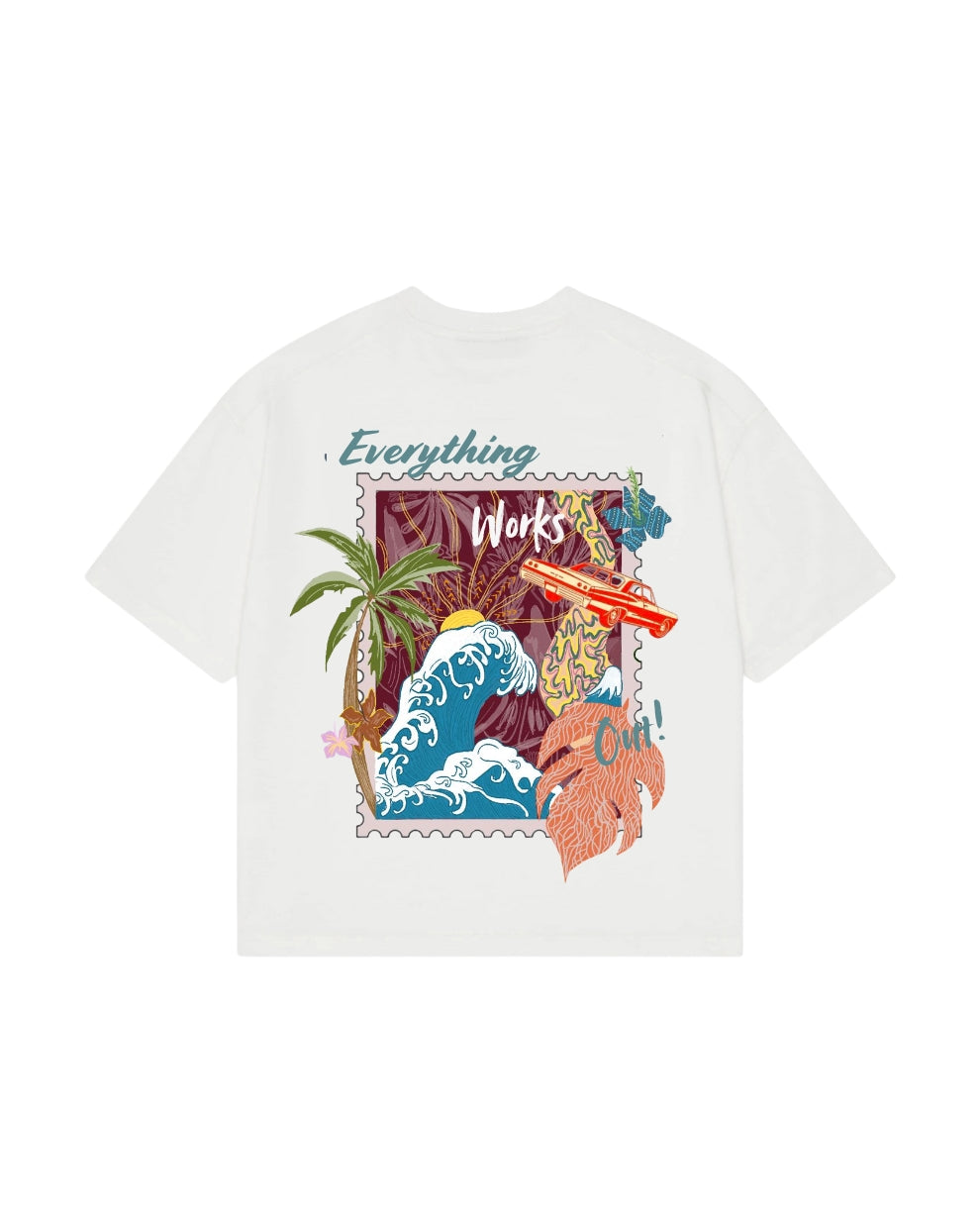 Oversized Tee - Wavy