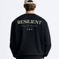 oversized black sweatshirt for unisex