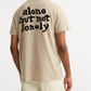 light beige graphic tee