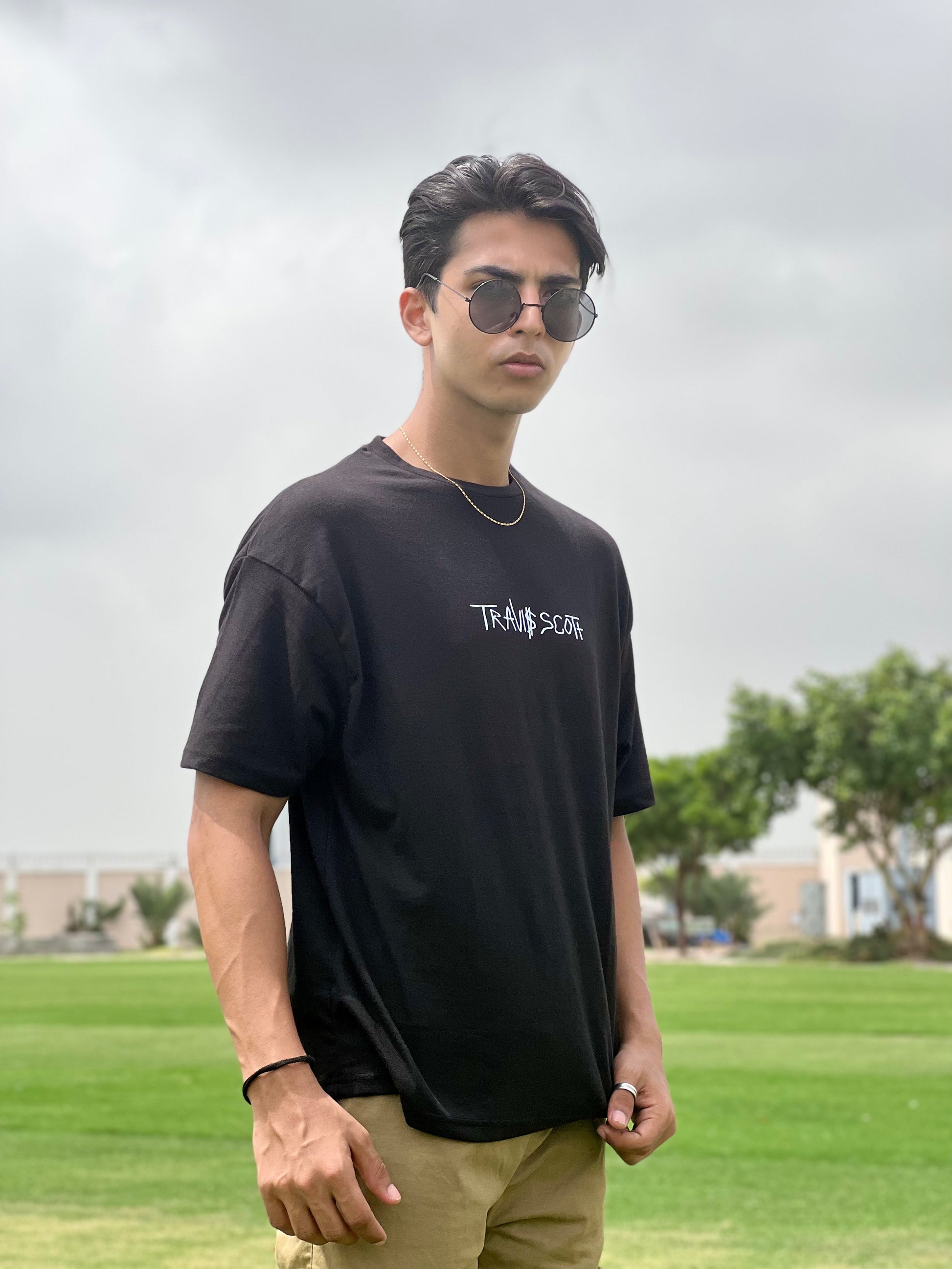 Travis scott oversized deals tee